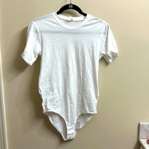 Free People In My Tee white bodysuit. Size XS